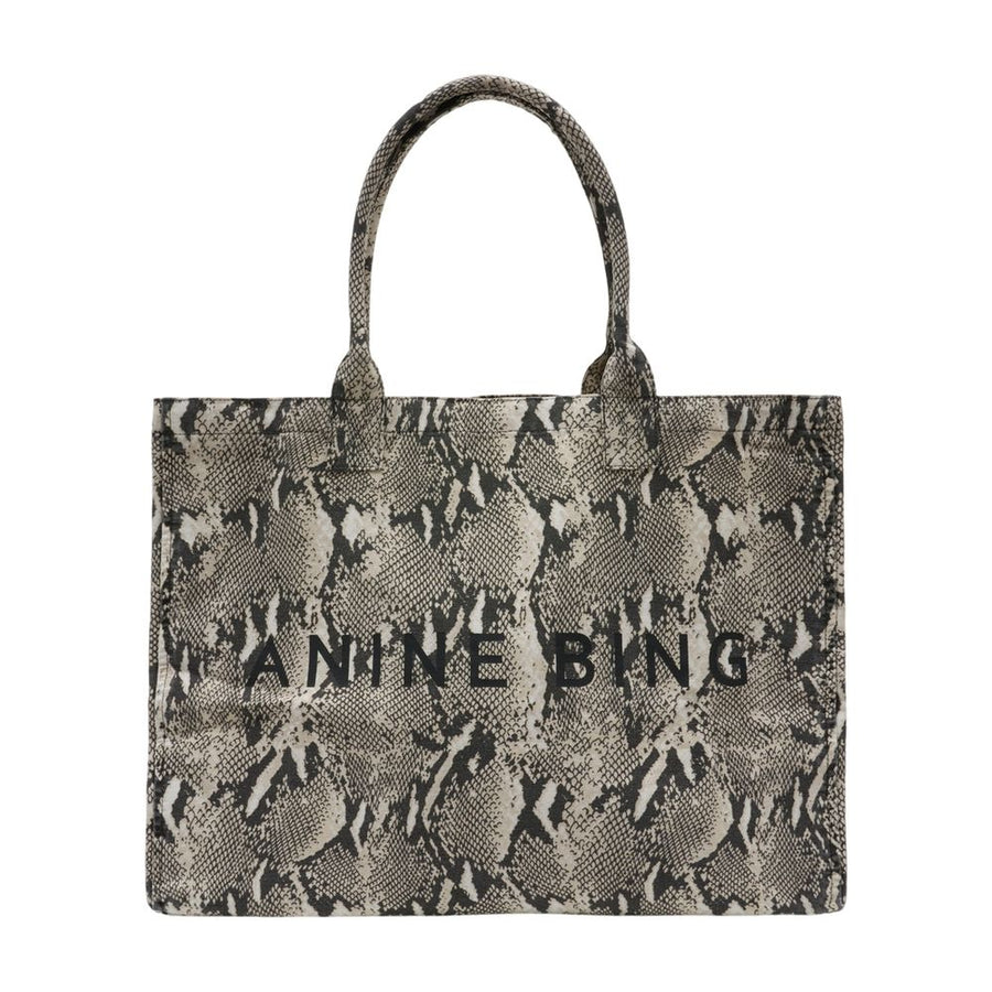 Anine Bing Cotton tote bag in multicolor