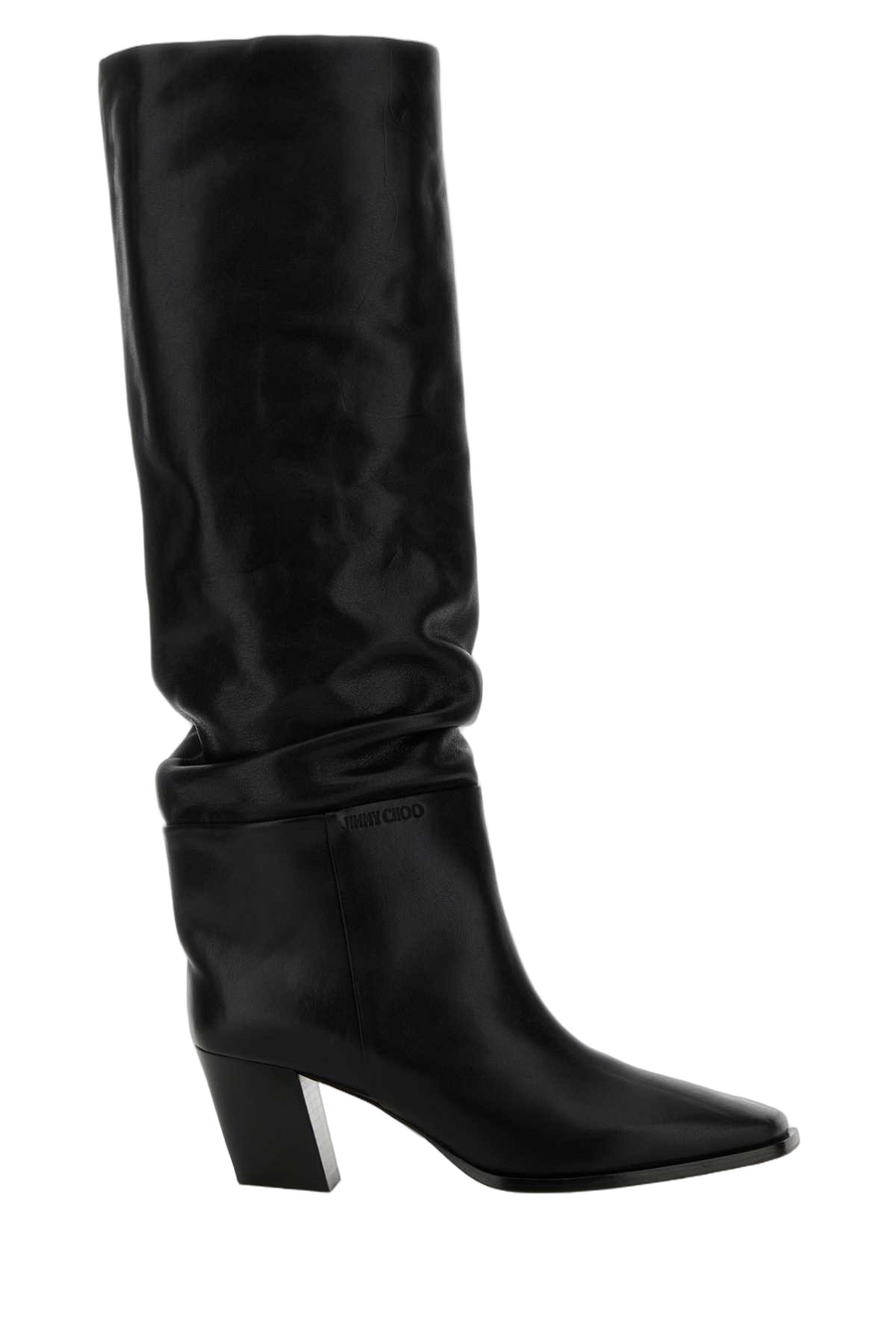 Jimmy Choo Exterior: 100% Leather boot in black