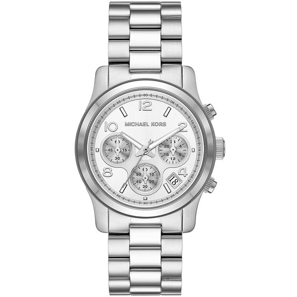 Michael Kors Stainless steel case and bracelet watch in silver