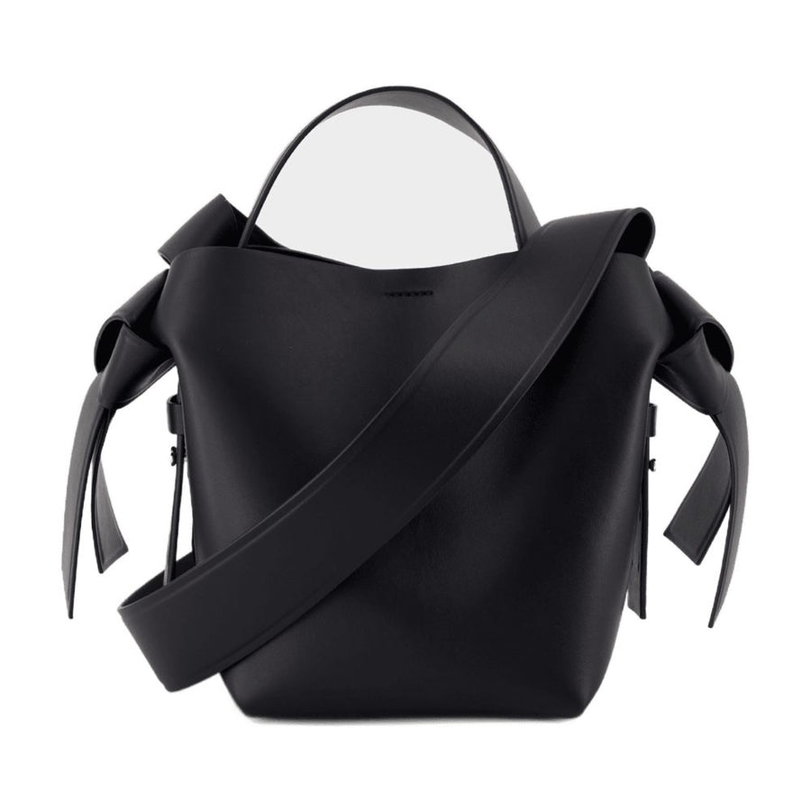 Acne Studios Calfskin crossbody bag in black