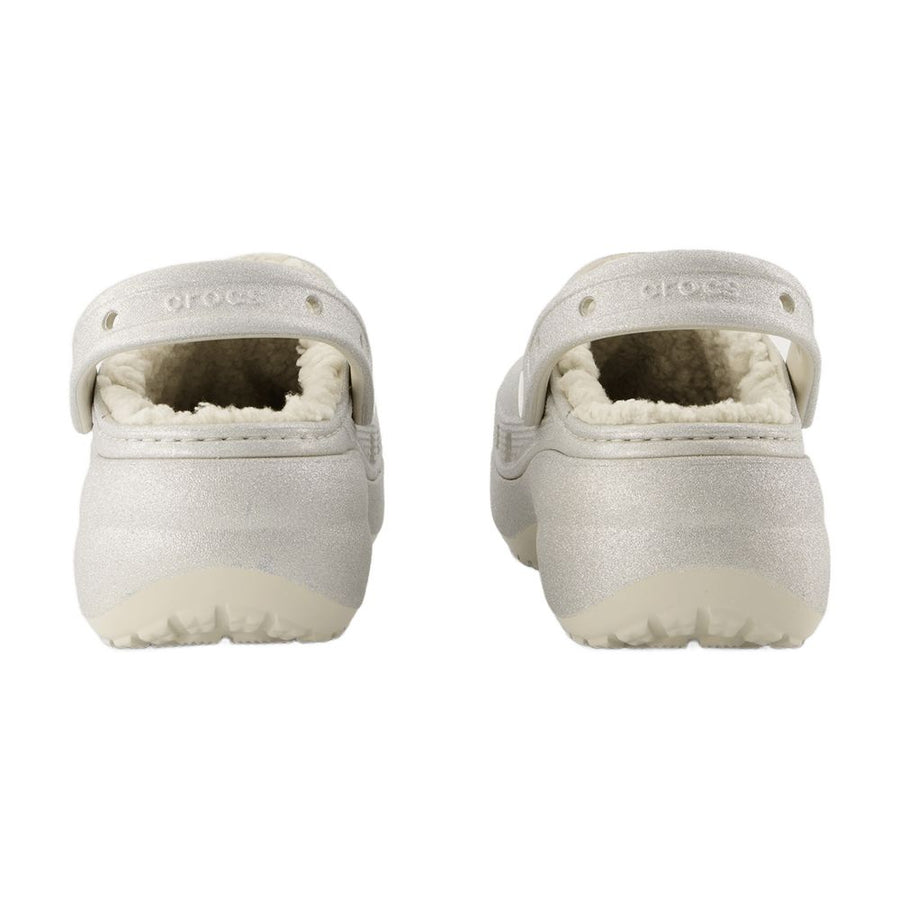 Crocs Synthetic slipper in gray