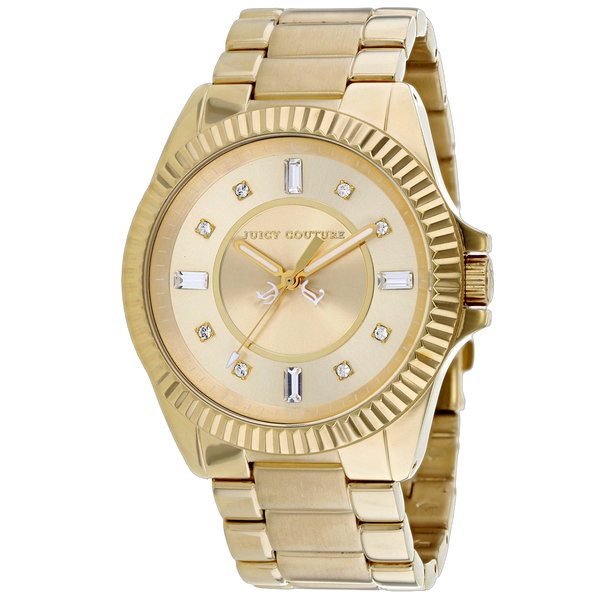 Juicy Couture Stainless steel watch in gold