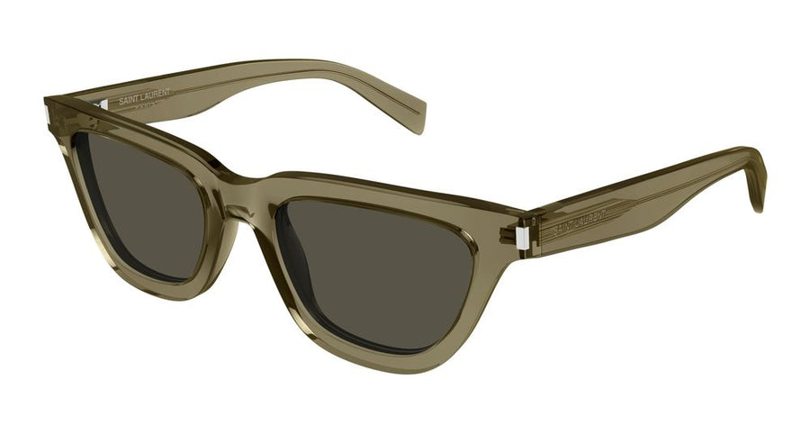 Sunglasses Saint Laurent Sl 462 Sulpice 020 Brown Grey 53-16-145 Acetate