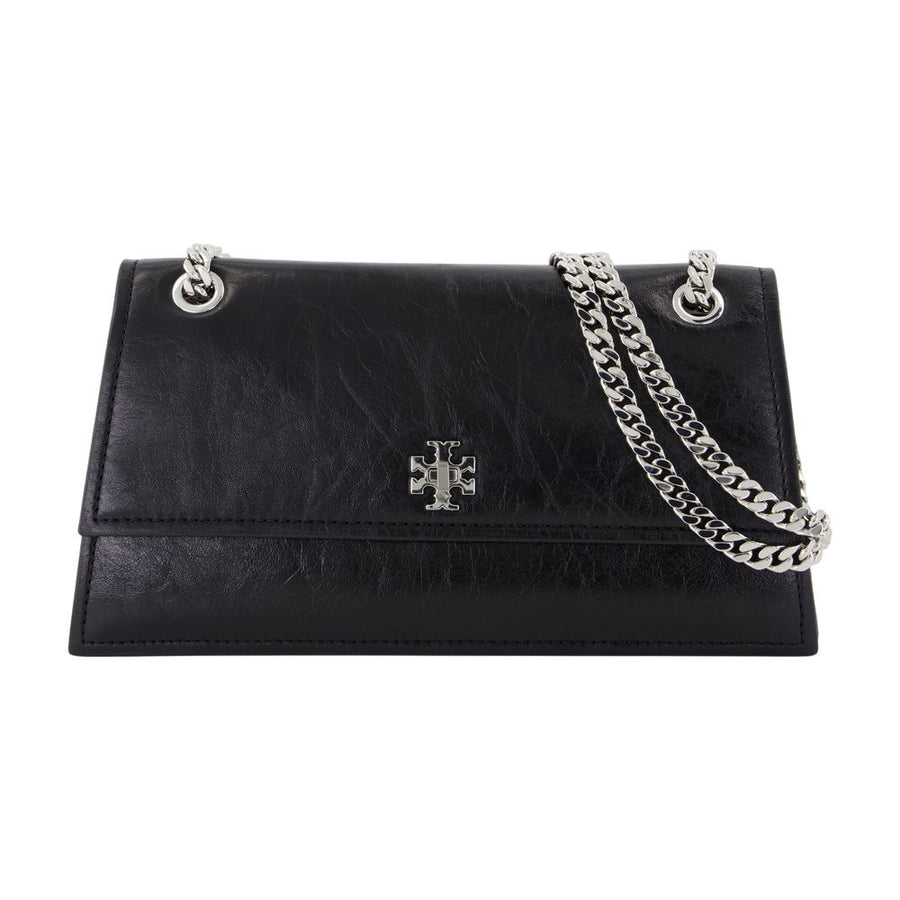 Tory Burch Lambskin shoulder bag in black