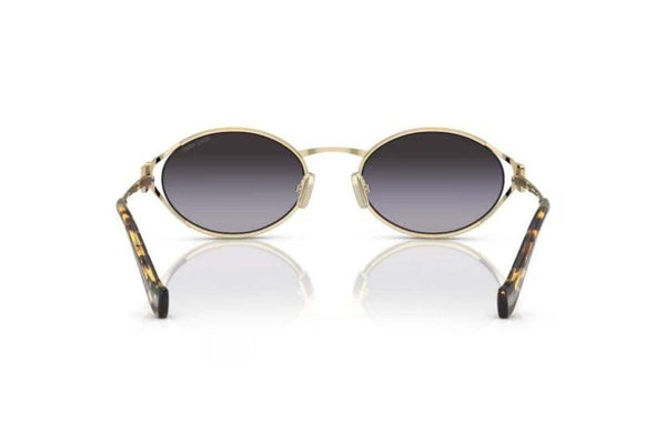 Miu Miu 0MU Metal frame sunglasses in gold