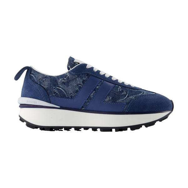 Lanvin Calfskin sneaker in blue