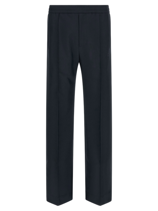 Gucci 100% polyester trousers in blue
