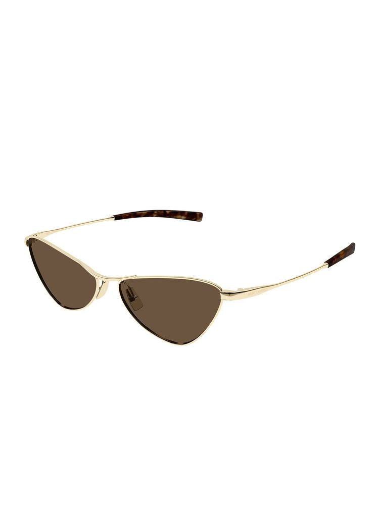 Saint Laurent SL Metal frame sunglasses in gold