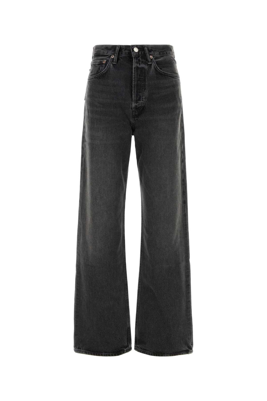 Agolde Loose 100% Recycled cotton jeans in black