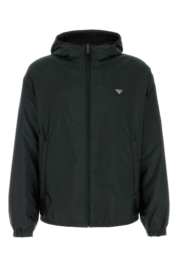 Slate Re-Nylon Jacket Bosco+nero Giubbini