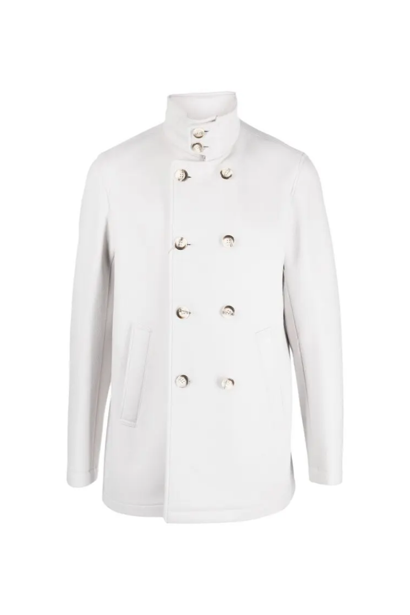 Herno Wool-Cashmere Blend (Outer) coat in white