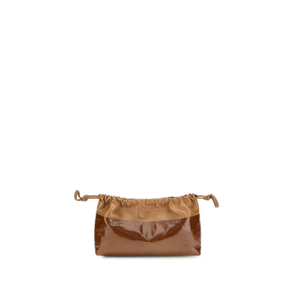 Bicolor Calf Leather Bos Taurus Shoulder Bag