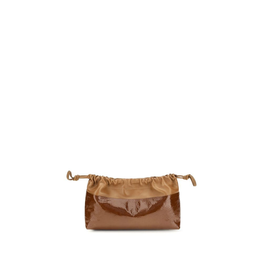 Bicolor Calf Leather Bos Taurus Shoulder Bag