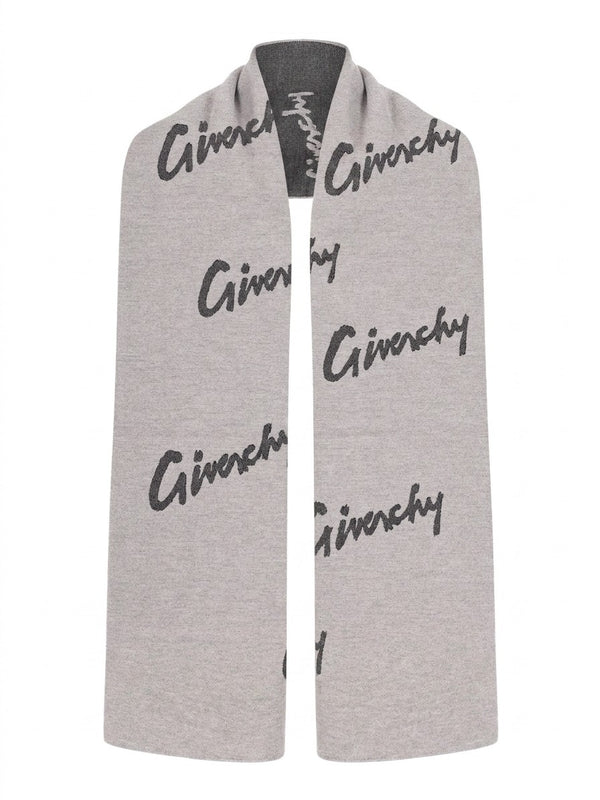 Bicolor Wool Scarf