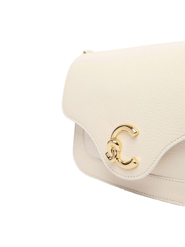 Coccinelle 100% Cowhide; lining: 100% Cotton; interior: 56% Polyurethane shoulder bag in pearl