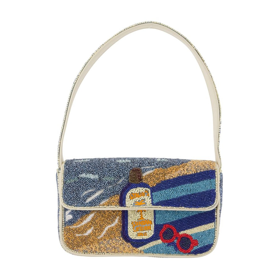 Staud Synthetic shoulder bag in multicolor