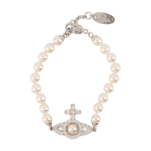 Olympia Pearl Bracelet - Vivienne Westwood Metal White Gold Jewelry-watches / Bracelets