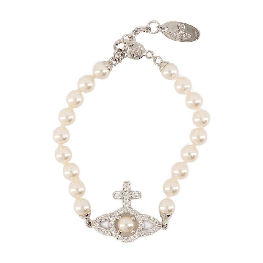 Olympia Pearl Bracelet - Vivienne Westwood Metal White Gold Jewelry-watches / Bracelets