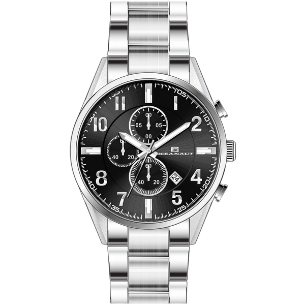 Oceanaut watch in black