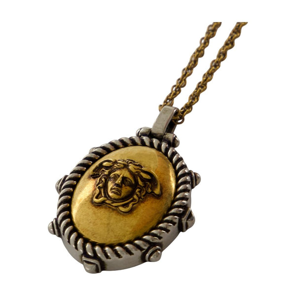 Versace metal pendant in gold