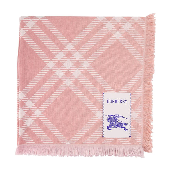 Burberry wool scarf in pink