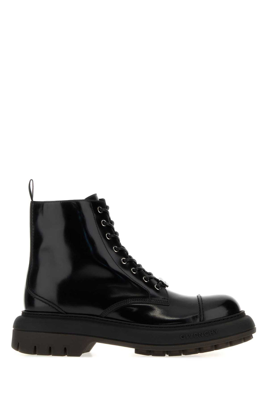 New Casual Lace-Up Boots Black Stivali