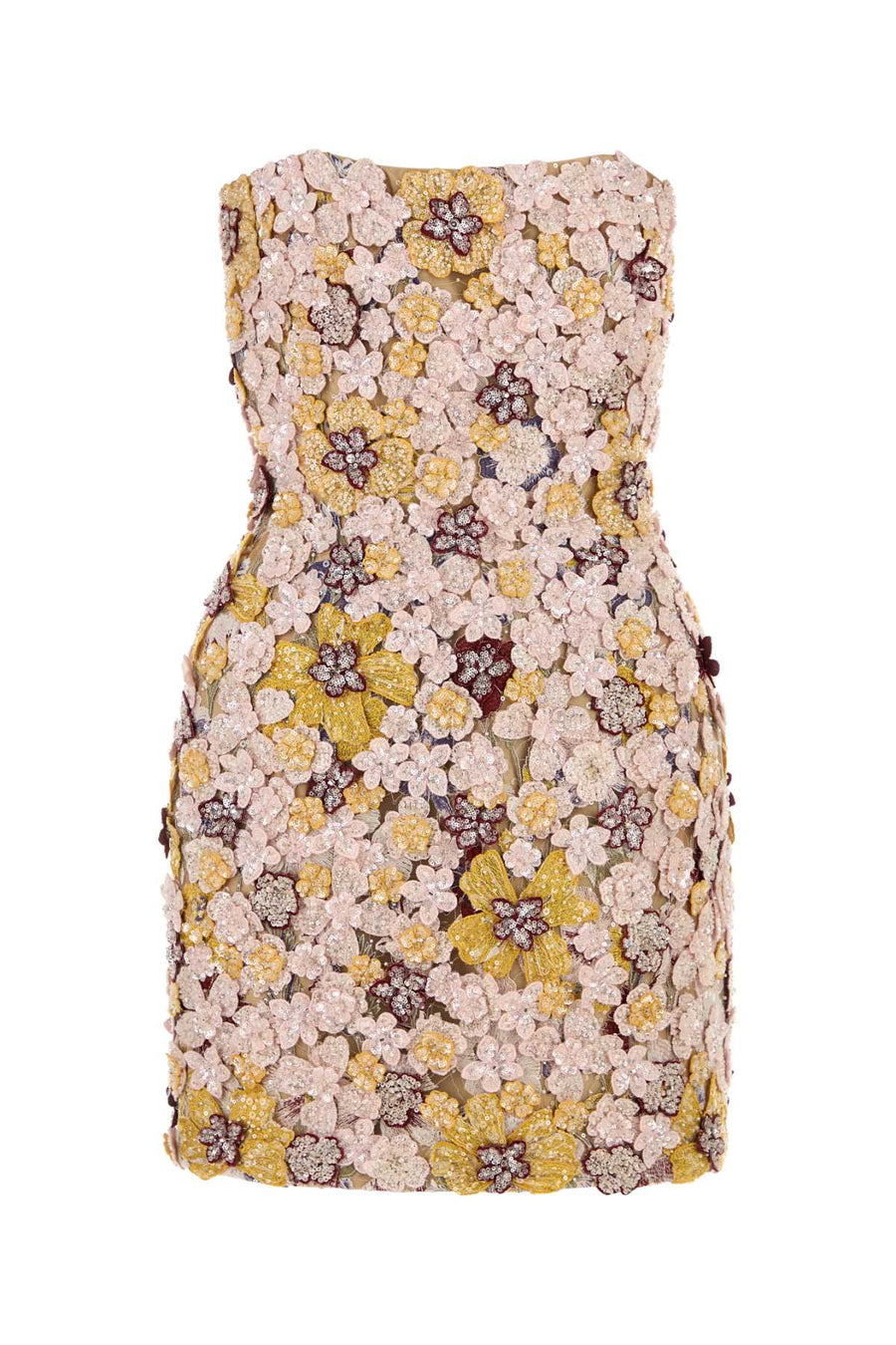 Embellished Tulle Sirra Mini Dress Abiti