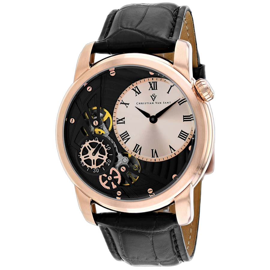 Christian Van Sant Stainless steel case watch in rose gold