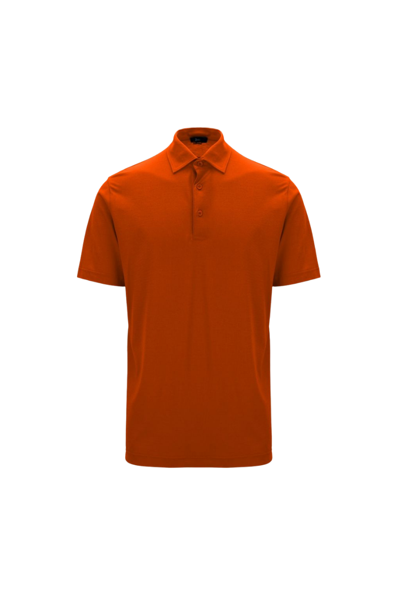Herno polo in orange