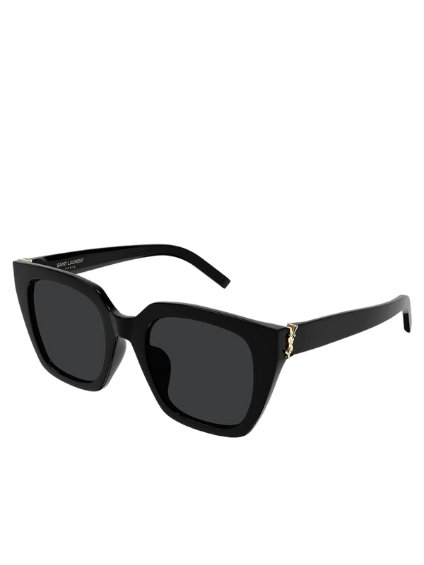 Saint Laurent SL Recycled acetate frame sunglasses in black