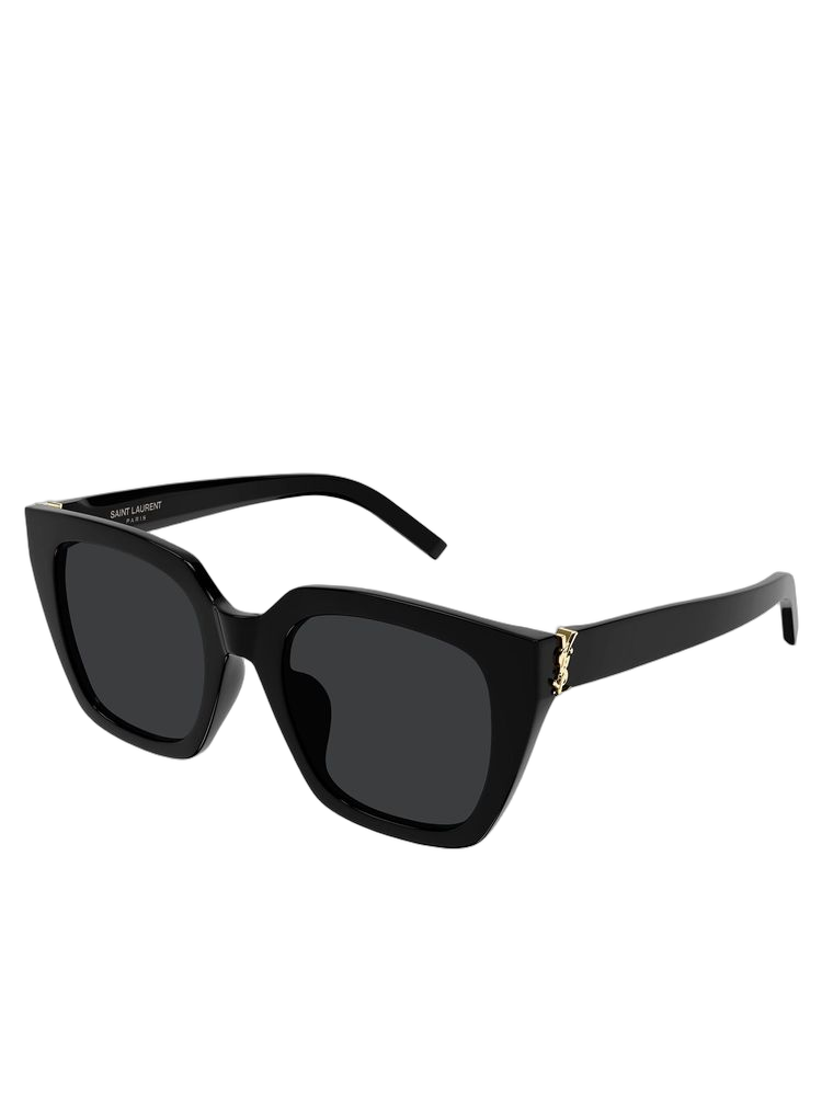 Saint Laurent SL Recycled acetate frame sunglasses in black