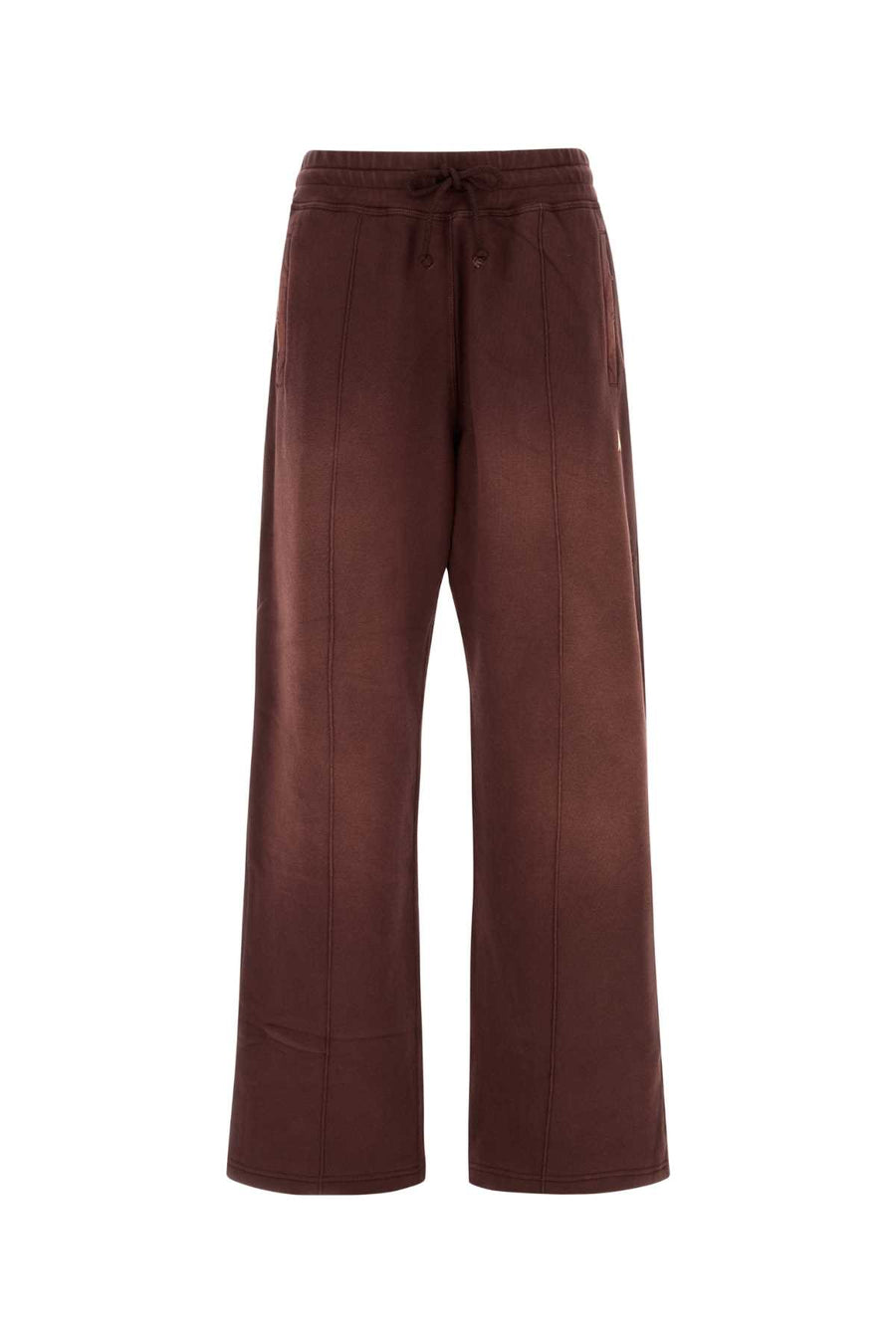 Golden Goose Deluxe Brand 100% Cotton joggers in burgundy