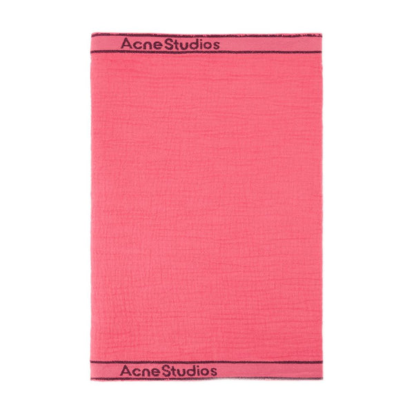 Acne Studios Wool scarf in pink