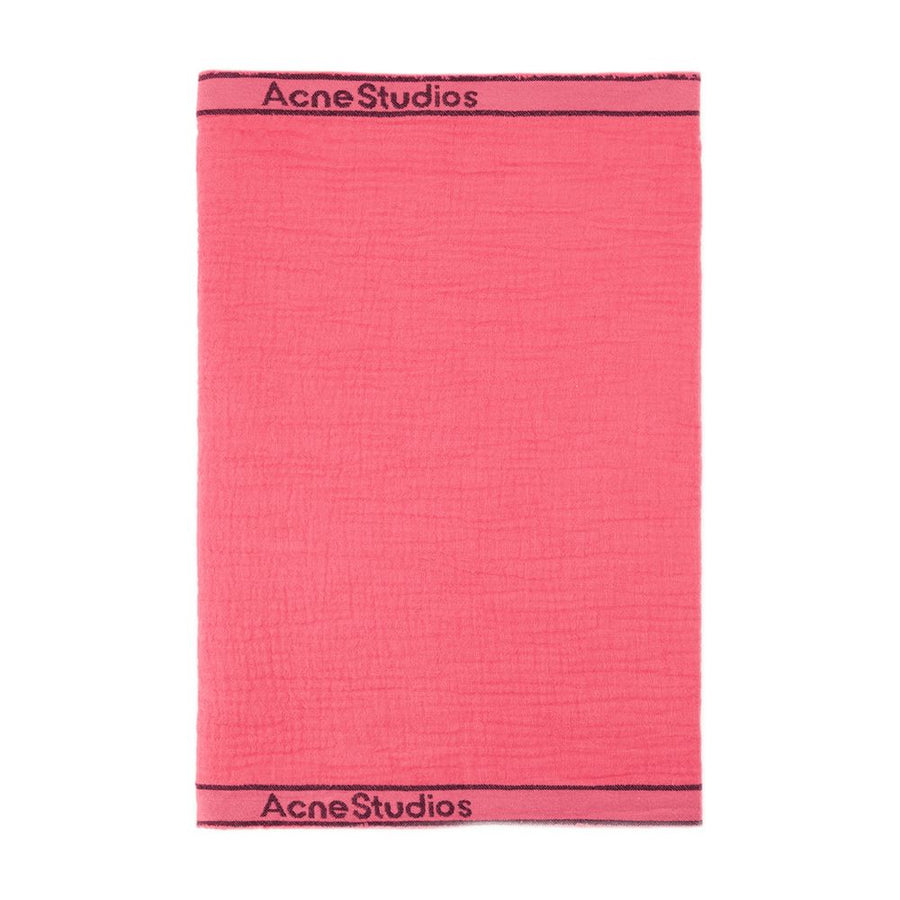 Acne Studios Wool scarf in pink