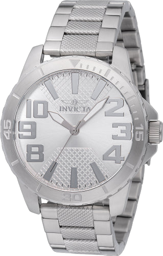Invicta watch in silver