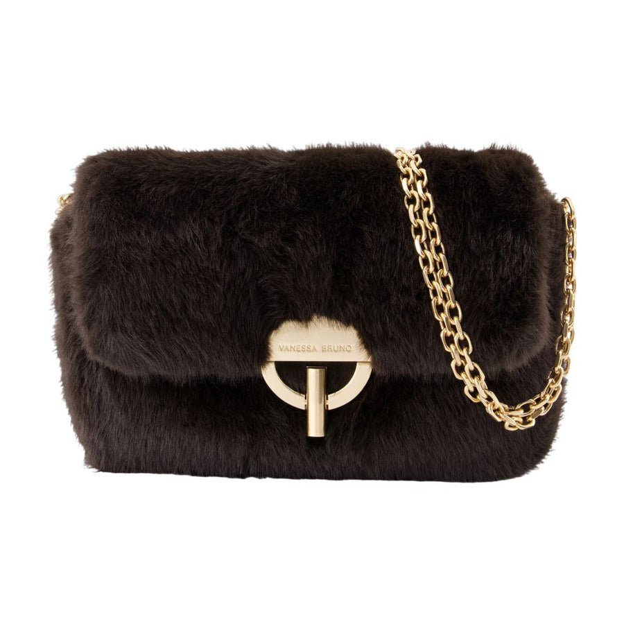 Vanessa Bruno Synthetic shoulder bag in brown