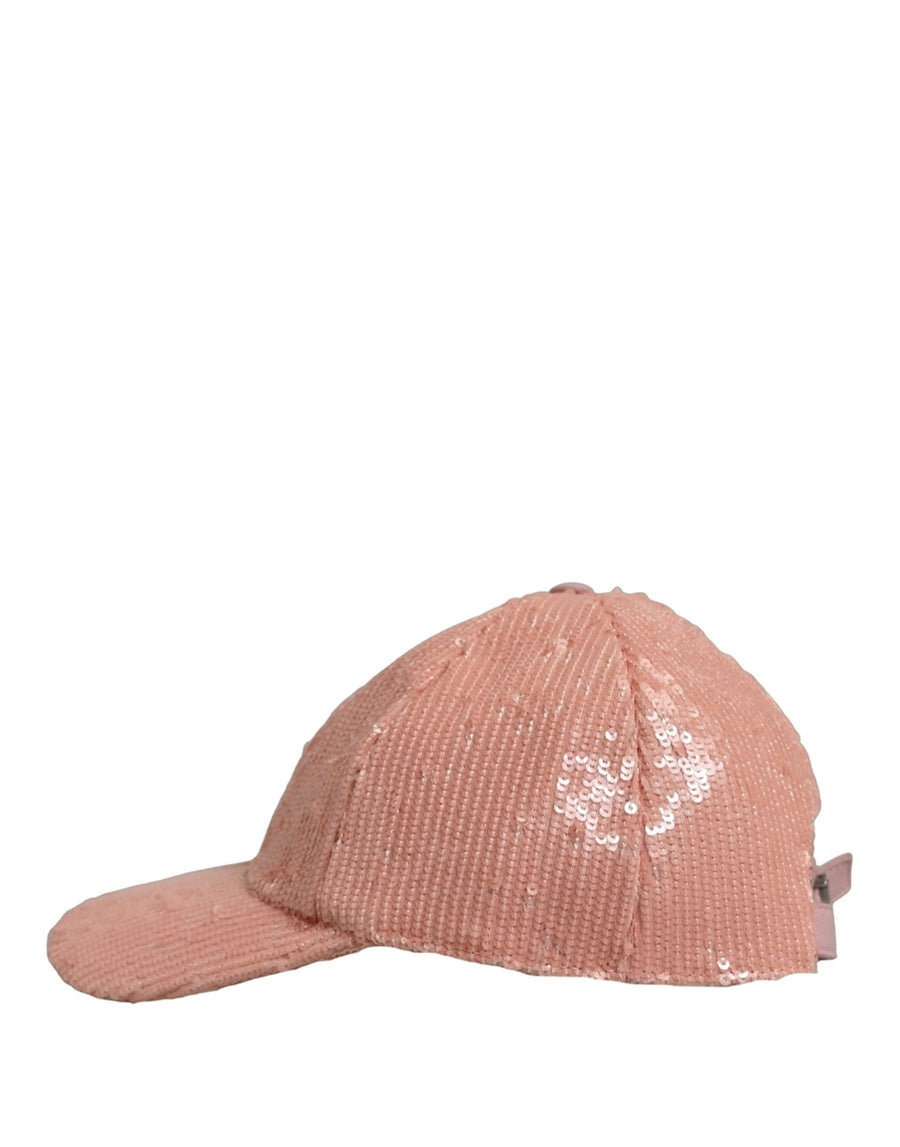 Dolce & Gabbana HAT10061 97% Cotton baseball cap in pink