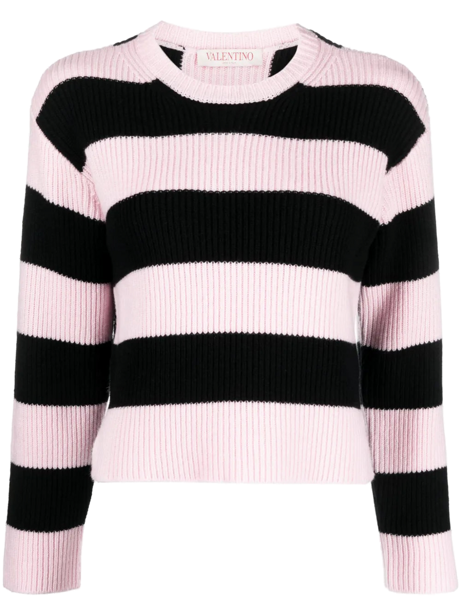Valentino Virgin wool sweater in pink