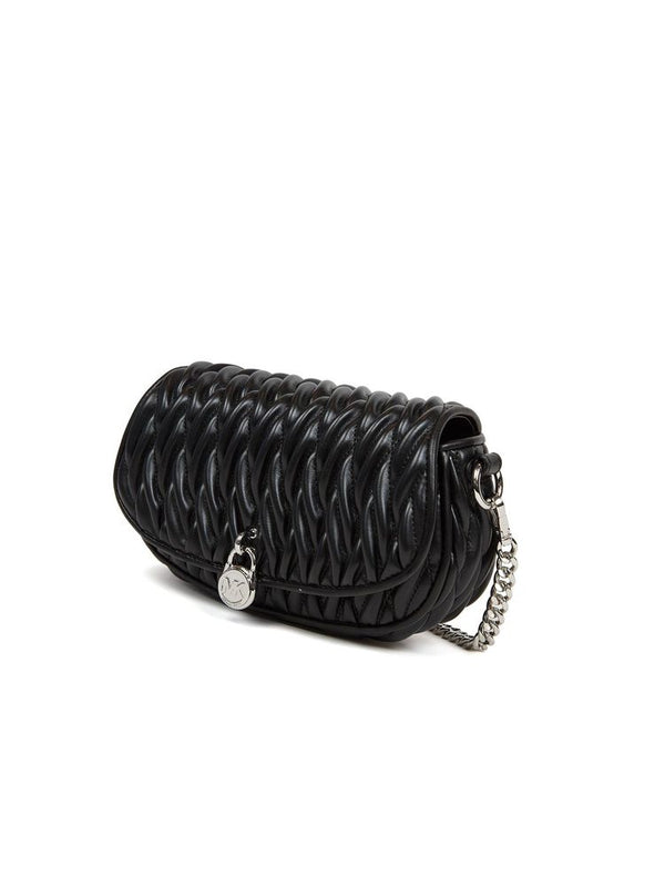 Michael Kors 100% Polyvinyl Chloride crossbody bag in black