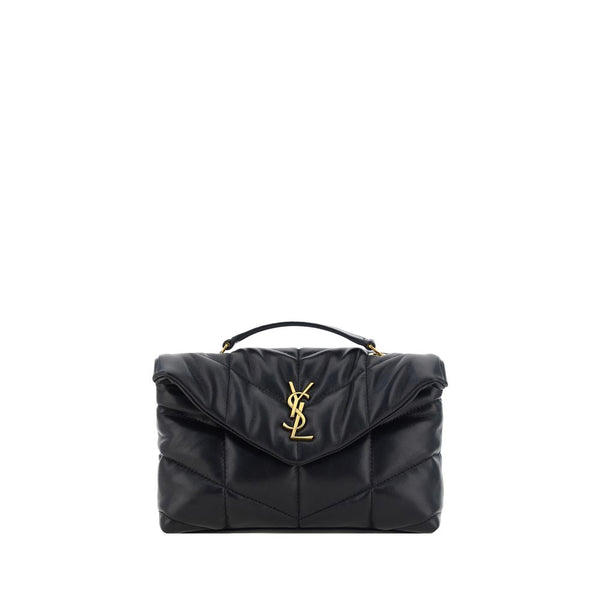 Saint Laurent 100% Lamb Ovis Aries shoulder bag in black