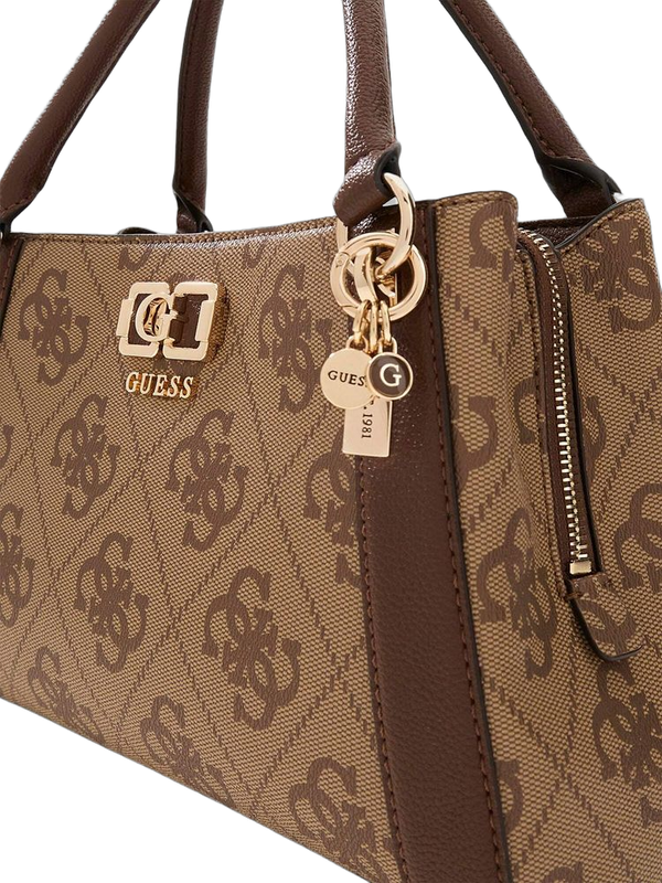 Guess 100% Polyurethane shoulder bag in brown