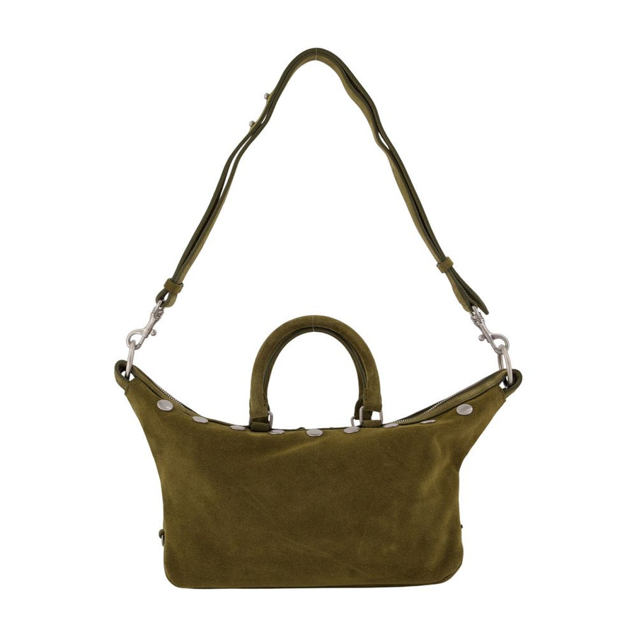Margesherwood Cowhide mini bag in khaki