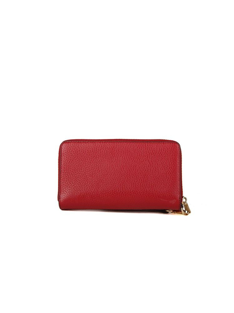Michael Kors 100% Leather wallet in red