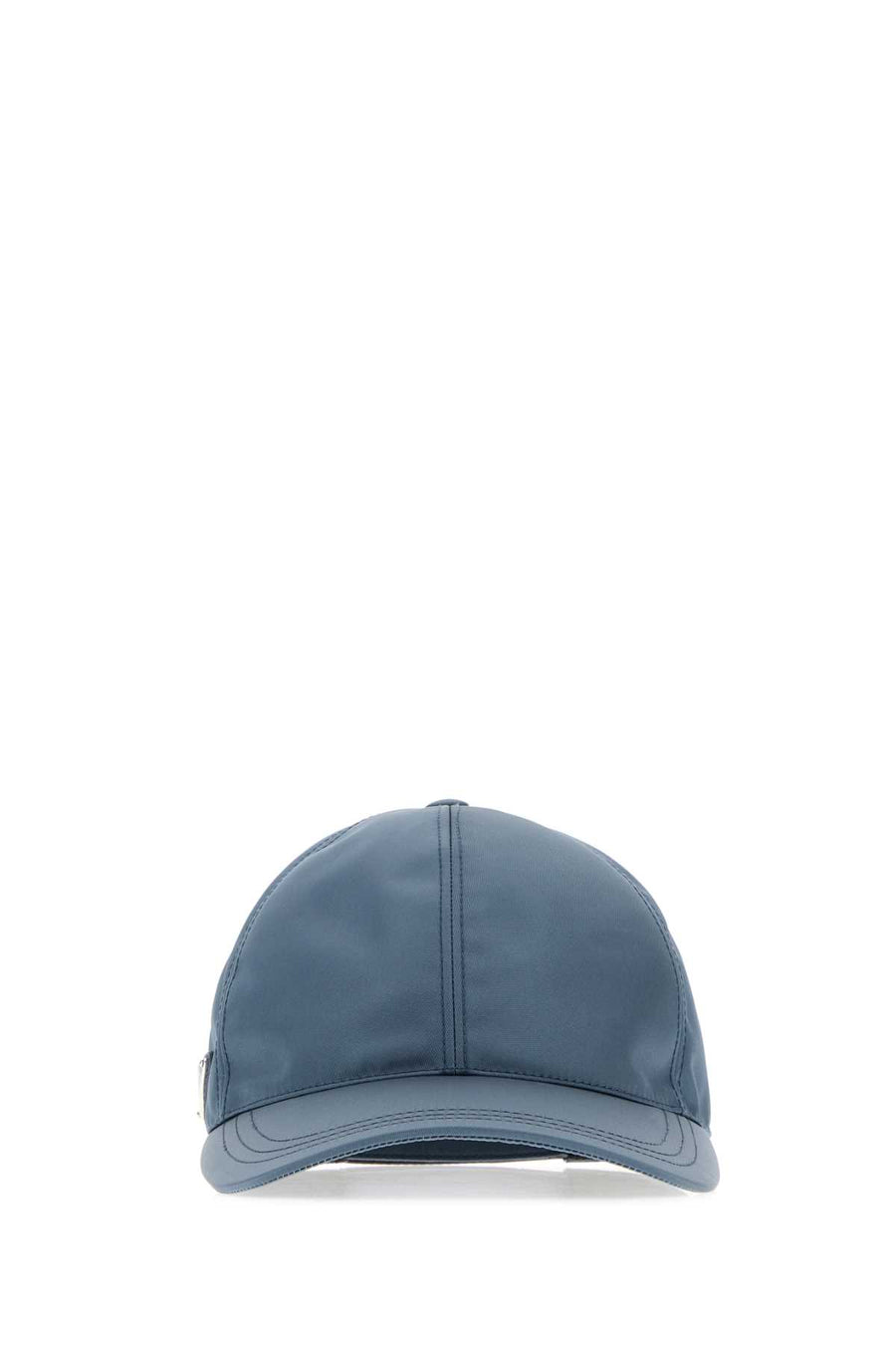 Prada CAPPELLI 100% recycled polyamide (excluding synthetic resin treatment); lining 100% cotton; non-textile animal-origin details baseball cap in blue