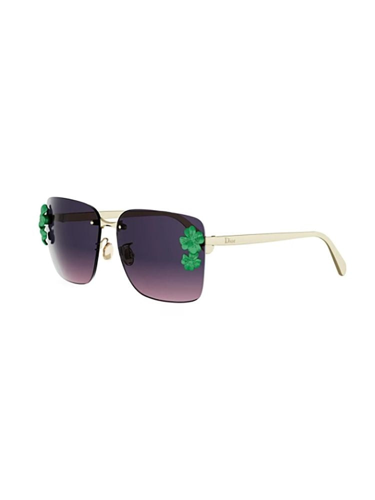 Dior Clover sunglasses in gold