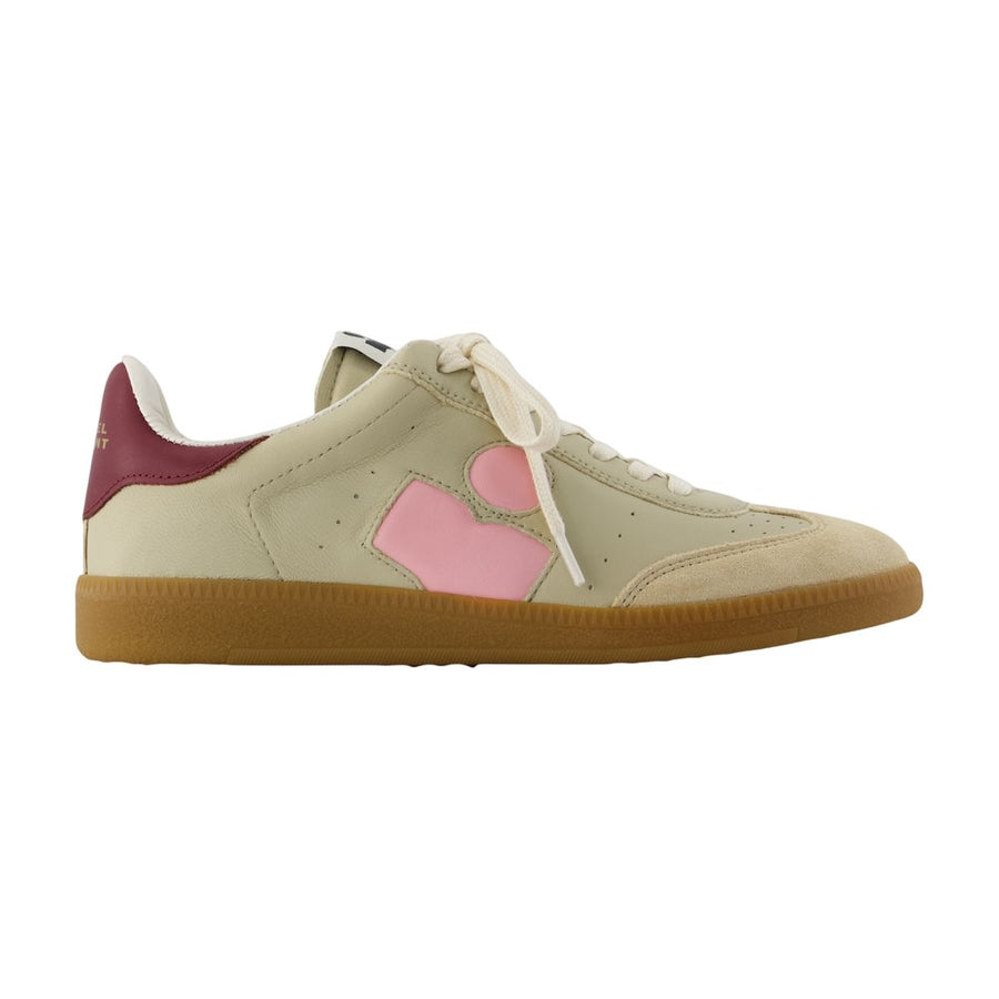 Isabel Marant lambskin sneaker in multicolor