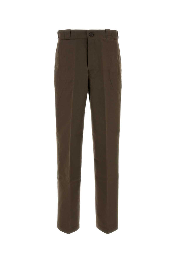 Brown Canvas Pant Light Exterior: Cotton Nylon Pantaloni