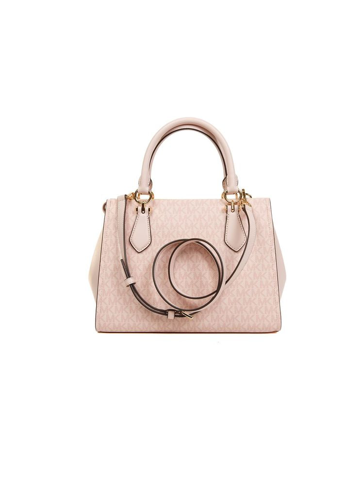 Michael Kors 100% Polyvinyl Chloride satchel bag in pink