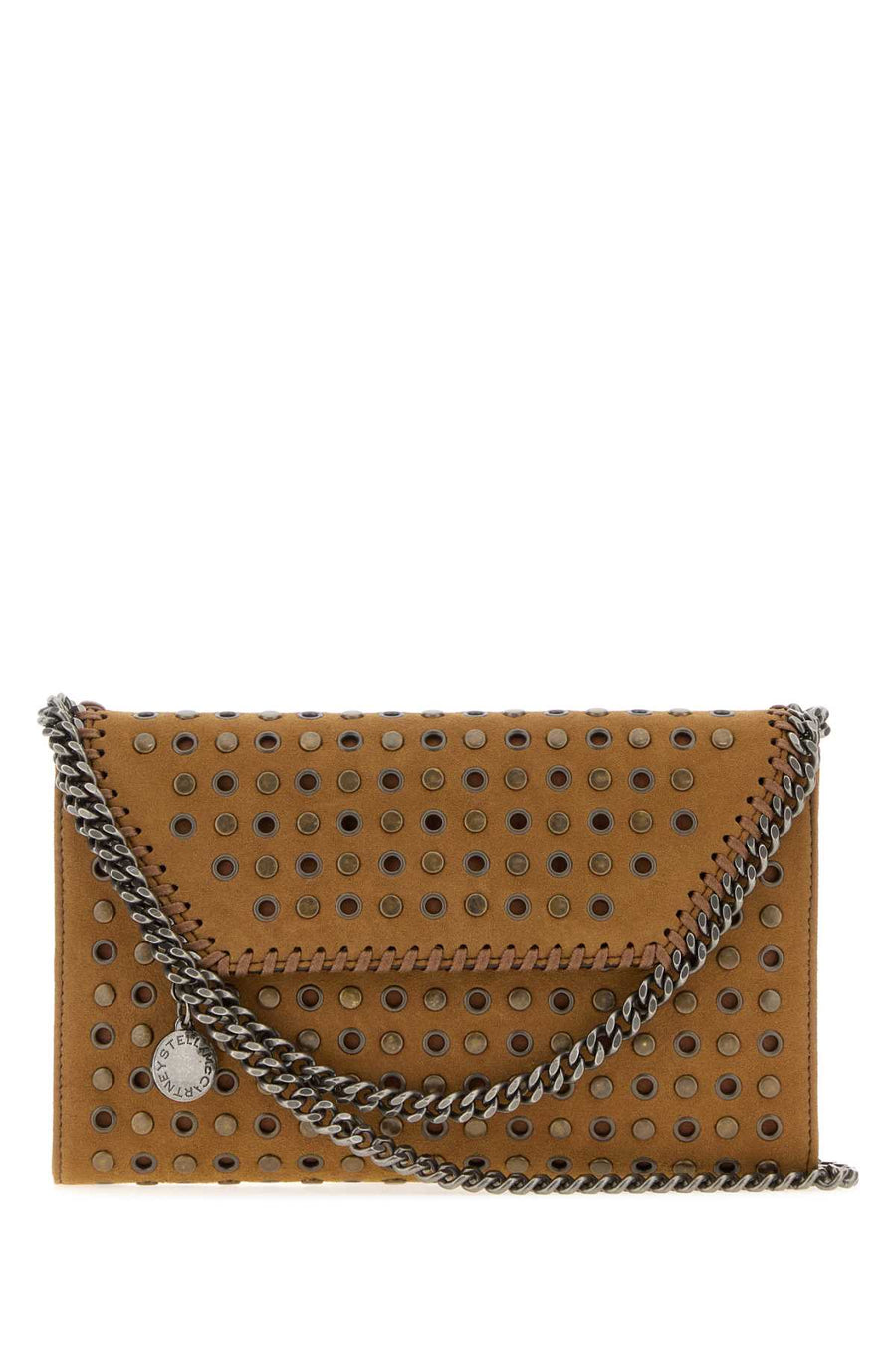 Stella McCartney Exterior: 100% Fabric crossbody bag in brown