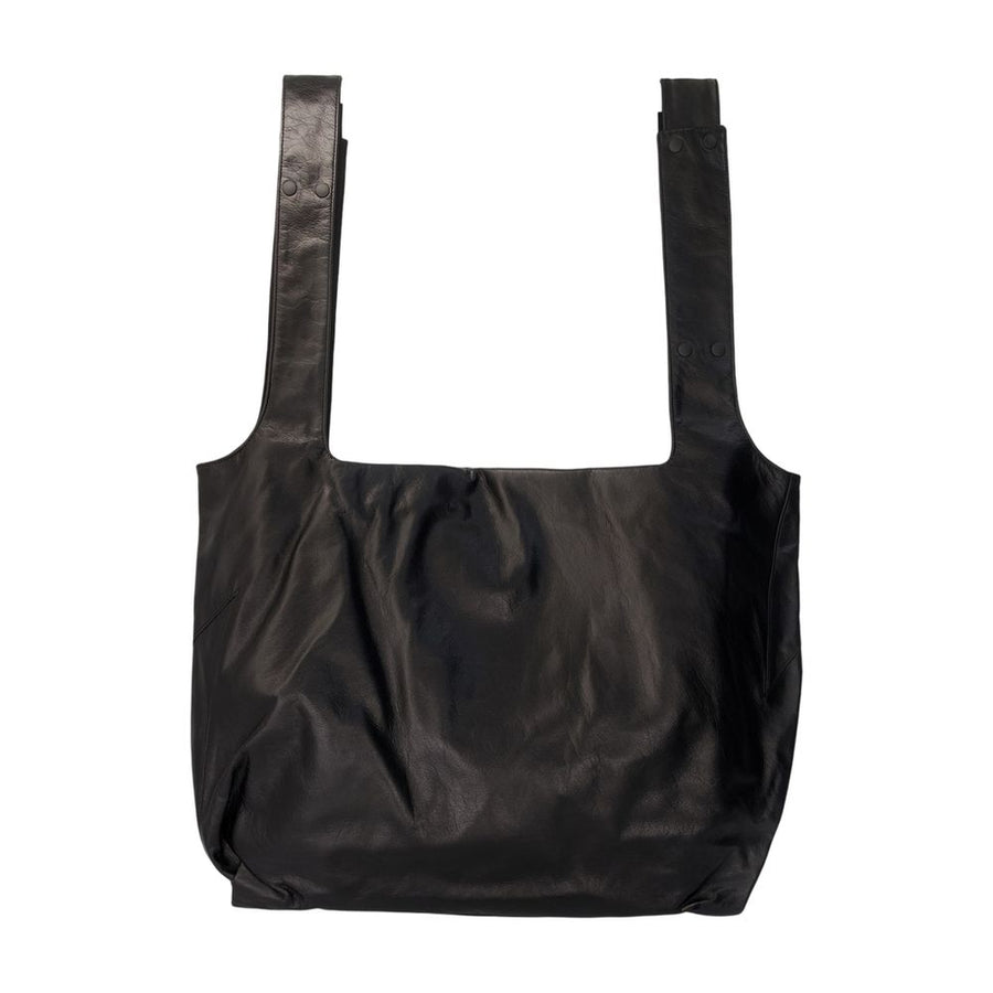 Rev Dot Purse - Yohji Yamamoto Leather Black Cowhide Bags / Handbags-purses